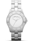 Marc By Marc Jacobs Silver New Blade Bracelet Watch - Lyst