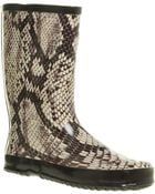 Office Marshmallow Welly Snake Print Rub - Lyst