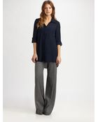 Alice + Olivia High Waist Pants - Lyst