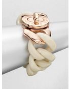 Marc By Marc Jacobs Chain Link Turnlock Bracelet - Lyst
