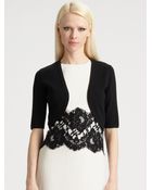 Michael Kors Featherweight Merino Wool Shrug - Lyst