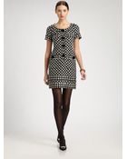Oscar de la Renta Silk Dress - Lyst