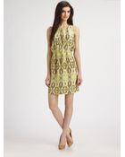 Tibi Layla Silk Crepe De Chine Dress - Lyst