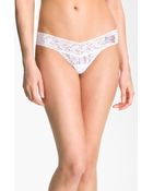 Hanky Panky Flag Low Rise Thong - Lyst