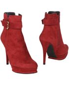 Stuart Weitzman Ankle Boots - Lyst