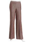 Lafayette 148 New York Delancey Linen Pants Espresso - Lyst