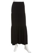 MICHAEL Michael Kors Elastic Tiered Maxi Skirt - Lyst