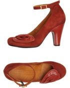 Chie Mihara Closedtoe Slipons - Lyst