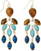Kendra Scott Multistone Chandelier Earrings Parasol - Lyst