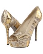 Sergio Rossi Platform Pumps - Lyst