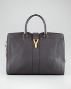 Saint Laurent Cabas Chyc Satchel Large - Lyst