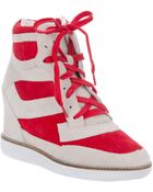 Jeffrey Campbell Hitop Wedge Sneaker - Lyst