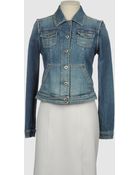 Armani Jeans Denim Outerwear - Lyst
