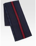 Gucci Knit Jacquard Scarf - Lyst