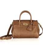 Mulberry Small Bayswater Texturedleather Bag - Lyst