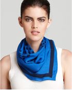 Tory Burch Kipp Logo Scarf - Lyst