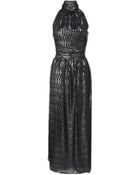 Halston Heritage Scarf Neck Gown - Lyst
