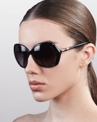 Jimmy Choo Justine Sunglasses - Lyst