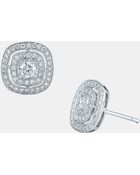 Kwiat Silhouette Diamond Stud Earrings - Lyst