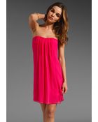 Alice + Olivia Jocelyn Sweetheart Mini Flare Dress - Lyst