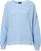 Topshop Knitted Textured Grunge Jumper - Lyst