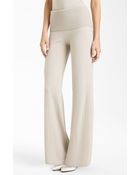 Donna Karan New York Collection Wide Leg Cashmere Pants - Lyst
