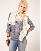 Ralph Lauren Denim Supply Floral Scarf - Lyst