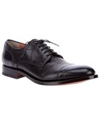 Santoni Classic Derby Shoe - Lyst