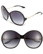 Jimmy Choo Oversized Sunglasses - Lyst