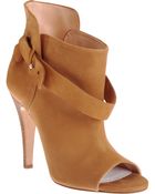 Maison Margiela Peep Toe Ankle Boot - Lyst