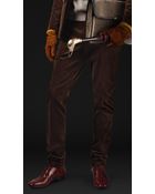 Burberry Prorsum Skinny Fit Cotton Corduroy Trousers - Lyst