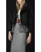 Burberry Prorsum Tailored Wool Bomber Jacket - Lyst