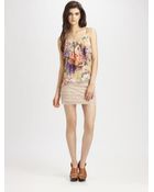Haute Hippie Lace Mini Skirt - Lyst