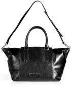 Marc By Marc Jacobs Large Black Burge Box Satchel Bag - Lyst
