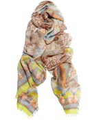 Matthew Williamson Printed Modal and Cashmereblend Scarf - Lyst