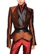 Haider Ackermann Wool Silk Shantung Jacket - Lyst