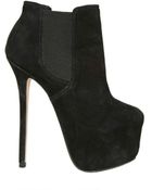 Carvela Kurt Geiger Saint Suede Chelsea Boots - Lyst