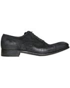 Dolce & Gabbana Waxed Suede Firenze Laceup Shoes - Lyst