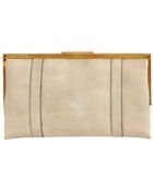 Marni Faux Patent Leather Clutch - Lyst