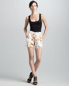 Diane von Furstenberg Jansen Printed Shorts - Lyst