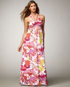 Trina Turk Caprice Paisleyprint Maxi Dress - Lyst