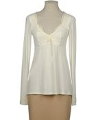 Pf Paola Frani Long Sleeve Tshirt - Lyst