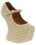 Jeffrey Campbell Prickly Nude Calf Leather - Lyst
