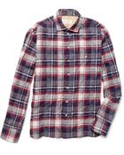 Rag & Bone Plaid Cotton Blend Shirt - Lyst