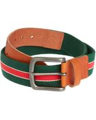 River Island Stripe Canvas Belt - Lyst
