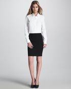 Theory Combo Dress - Lyst