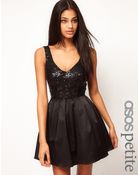 Asos Prom Dress with Sequin Top - Lyst