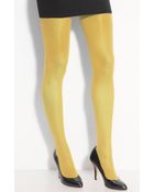 DKNY 412 Control Top Opaque Tights - Lyst