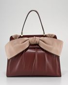 Valentino Aphrodite Contrast Bow Bag - Lyst