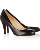 Christian Louboutin Ron Ron 85 Leather Pumps - Lyst